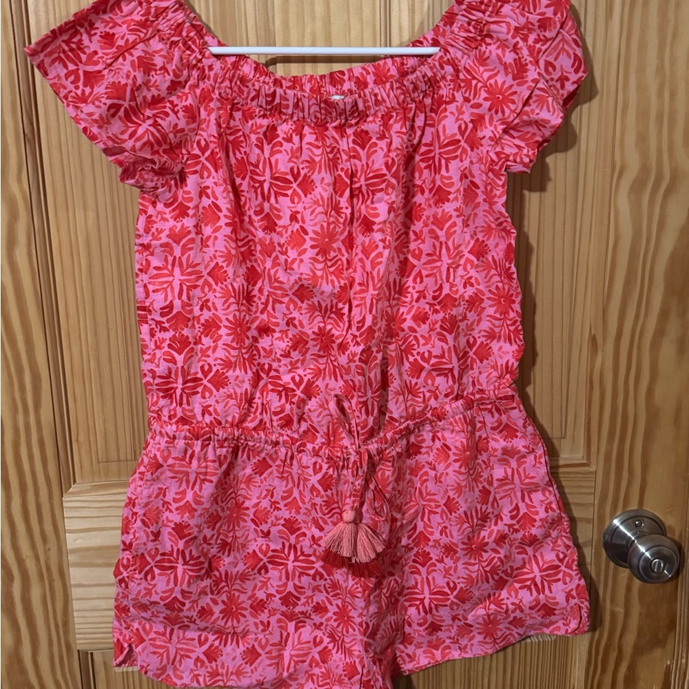 Vineyard Vines Tile Otomi Romper. NWT, XS